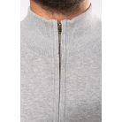 Kariban K984 prémium cipzáras férfi kardigán