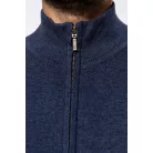 Kariban K984 prémium cipzáras férfi kardigán