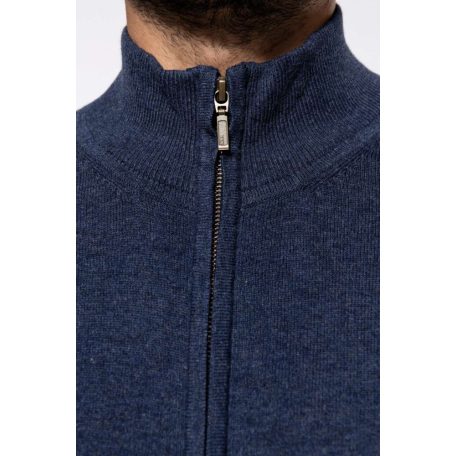 Kariban K984 prémium cipzáras férfi kardigán