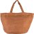 Kimood KI0227 100% NATURAL YARN DYED JUTE BAG U