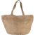 Kimood KI0227 100% NATURAL YARN DYED JUTE BAG U