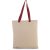 Kimood KI0277 FLAT CANVAS SHOPPER WITH CONTRAST HANDLE U