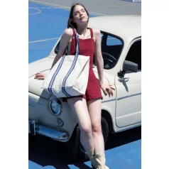 KI0279 Oldalbetétes bevásárlótáska