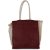 Kimood KI0281 SHOPPING BAG WITH MESH GUSSET U