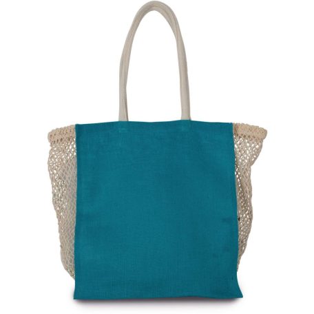 Kimood KI0281 SHOPPING BAG WITH MESH GUSSET U