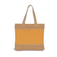   Kimood KI0294 SHOPPING BAG IN COTTON AND WOVEN JUTE THREADS U