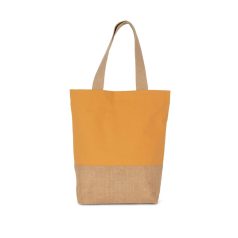   Kimood KI0298 SHOPPING BAG IN COTTON AND BONDED JUTE THREADS U
