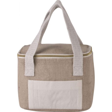 KI0352 JUTE COOL BAG - SMALL SIZE