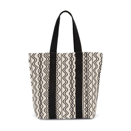 Kimood KI5212 RECYCLED SHOPPING BAG - WAVY PATTERN U