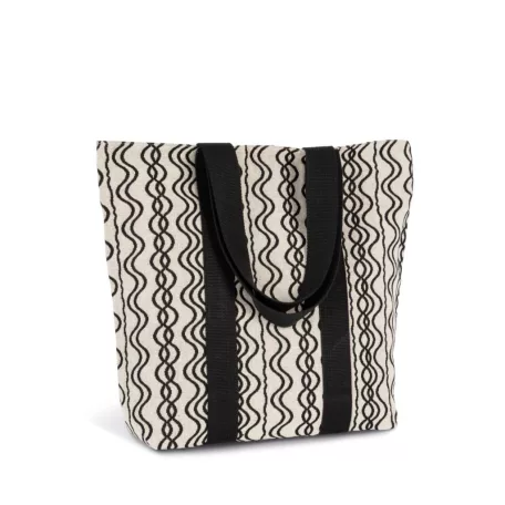 Kimood KI5212 Újrahasznosított bevásárlótáska hullám mintával