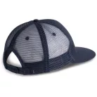 KP113 TRUCKER FLAT PEAK CAP - 6 PANELS
