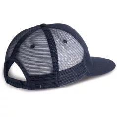 KP113 TRUCKER FLAT PEAK CAP - 6 PANELS