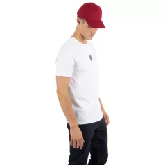   K-UP KP198 CAP IN ORGANIC COTTON WITH CONTRASTING SANDWICH PEAK - 6PANELS U