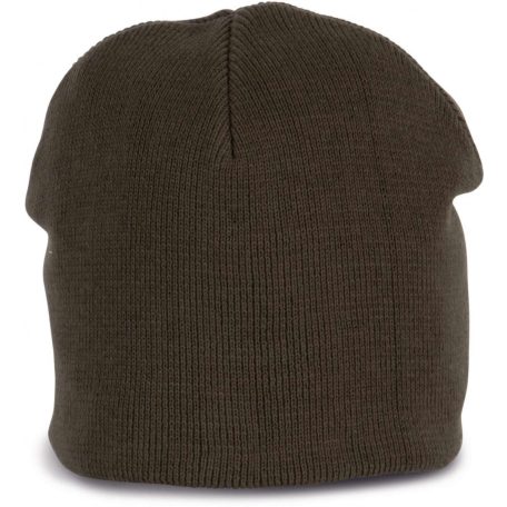 KP542 KNITTED ORGANIC COTTON BEANIE