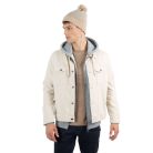 K-UP KP556 KNITTED STRIPED BEANIE IN RECYCLED YARN U