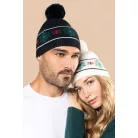 K-UP KP558 BEANIE WITH CHRISTMAS PATTERNS U