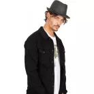 KP612 RETRO PANAMA - STYLE STRAW HAT