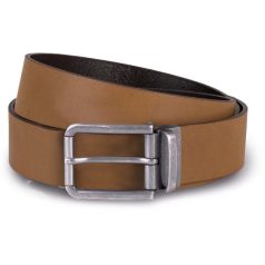 KP812 RAW EDGE LEATHER BELT - 35MM