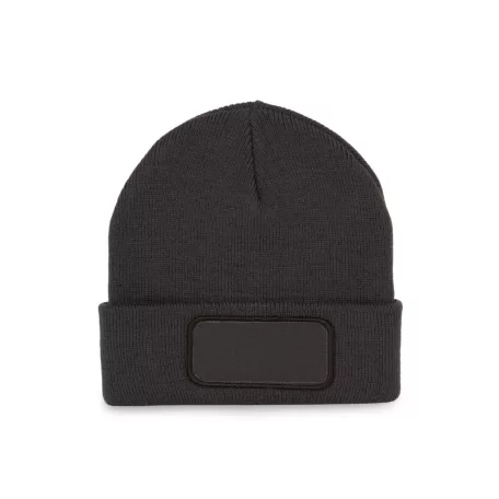 K-UP KP895 BEANIE WITH PATCH U