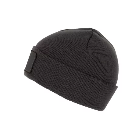 K-UP KP895 BEANIE WITH PATCH U