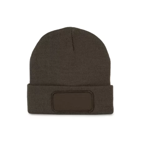 K-UP KP895 BEANIE WITH PATCH U
