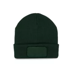 K-UP KP895 BEANIE WITH PATCH U