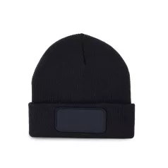 K-UP KP895 BEANIE WITH PATCH U