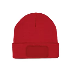 K-UP KP895 BEANIE WITH PATCH U