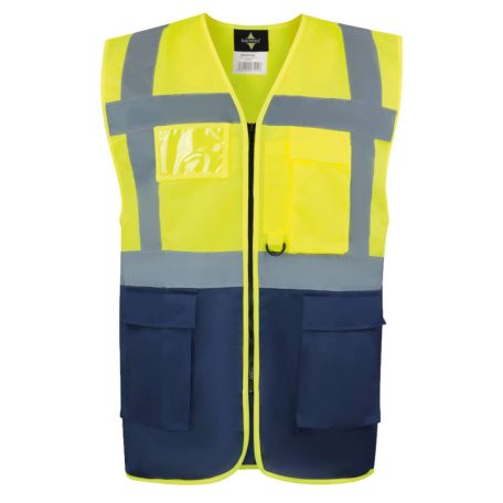 Korntex KXCMF COMFORT EXECUTIVE SAFETY VEST "HAMBURG" - MULTIFUNCTIONAL WITH POCKETS S