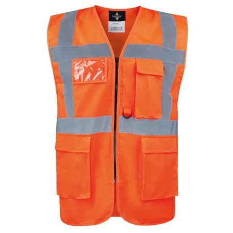 Korntex KXCMF COMFORT EXECUTIVE SAFETY VEST "HAMBURG" - MULTIFUNCTIONAL WITH POCKETS XL