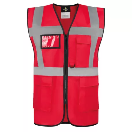 Korntex KXCMF COMFORT EXECUTIVE SAFETY VEST "HAMBURG" - MULTIFUNCTIONAL WITH POCKETS 3XL