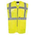 Korntex KXCMF COMFORT EXECUTIVE SAFETY VEST "HAMBURG" - MULTIFUNCTIONAL WITH POCKETS 3XL