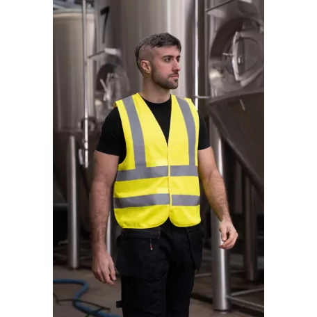 Korntex KXVR SAFETY / FUNCTIONAL VEST "HANNOVER" - FOUR REFLECTIVE STRIPES M