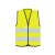 Korntex KXVW SAFETY VEST "WOLFSBURG" - BLACK HEM 3XL