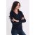 LWL9133 LADIES’ V-NECK FINE GAUGE COTTON PULLOVER