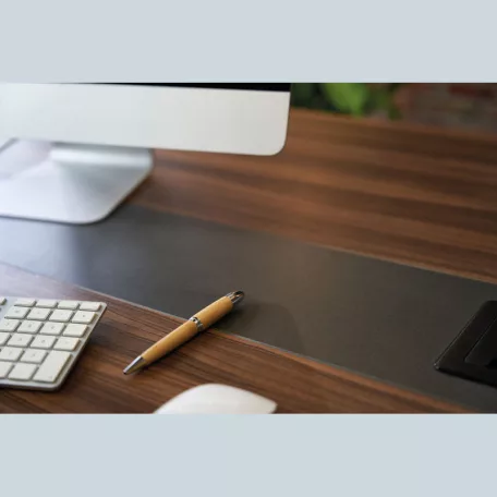 Fém golyóstoll bambusz testtel