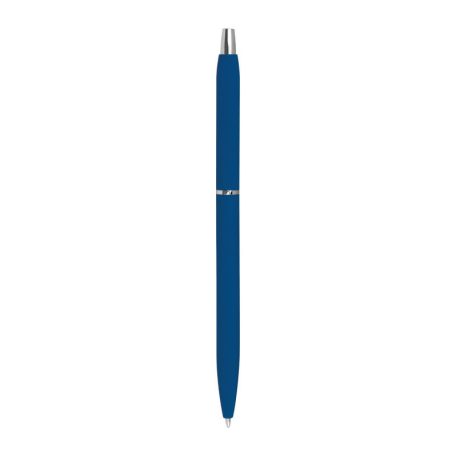 Gumírozott fém golyóstoll fekete betéttel