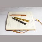 Nyomógombos alumínium golyóstoll csillogó metál sz