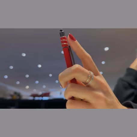 Fidget alumínium golyóstoll