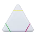 Újrahasznosított műanyag szövegkiemelő háromszög