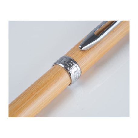 Bambusz golyóstoll tolltartóban