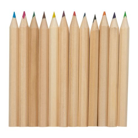 12 darabos színes ceruzakészlet