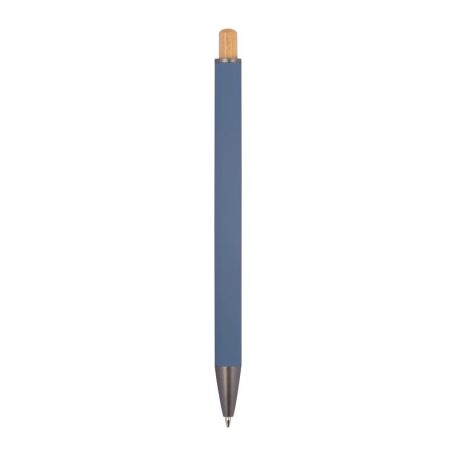 Újrahasznosított alumínium toll bambusz berakással