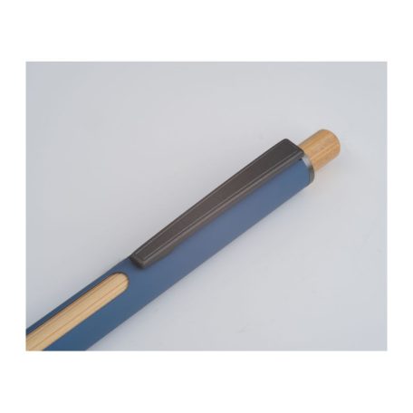 Újrahasznosított alumínium toll bambusz berakással