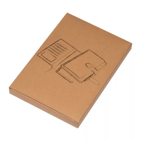 A5 jegyzetfüzet kártyatartóval