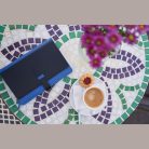 A5 jegyzetfüzet kártyatartóval