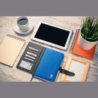 A5 jegyzetfüzet kártyatartóval