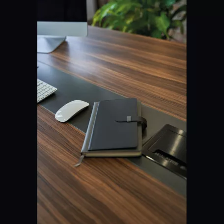 A5 jegyzetfüzet kártyatartóval