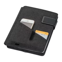 4000 mAh powerbank és A5 jegyzetfüzet mappa
