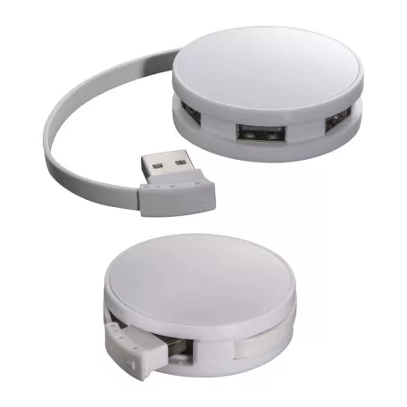 Négy  bemenetes műanyag USB elosztó